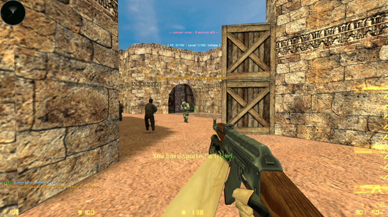 de_dust2 with improved graphics