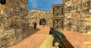 de_dust2 with improved graphics