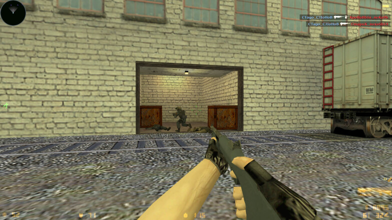 Improved weapons with train map