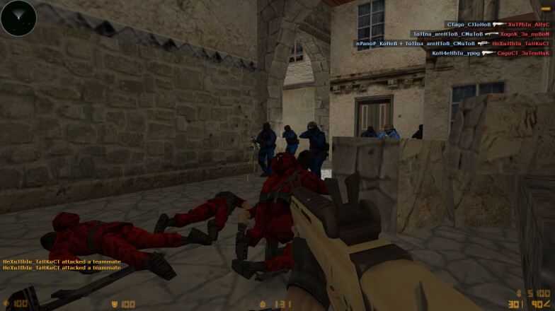 Shootout between teams