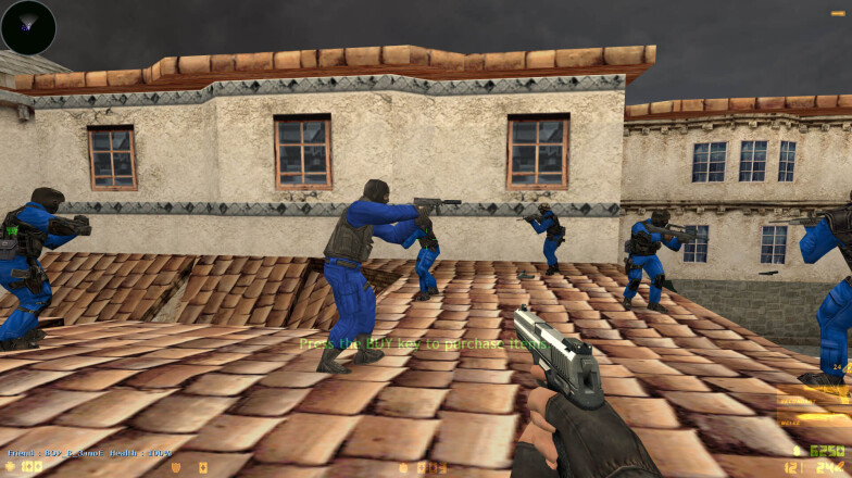 Blue player models