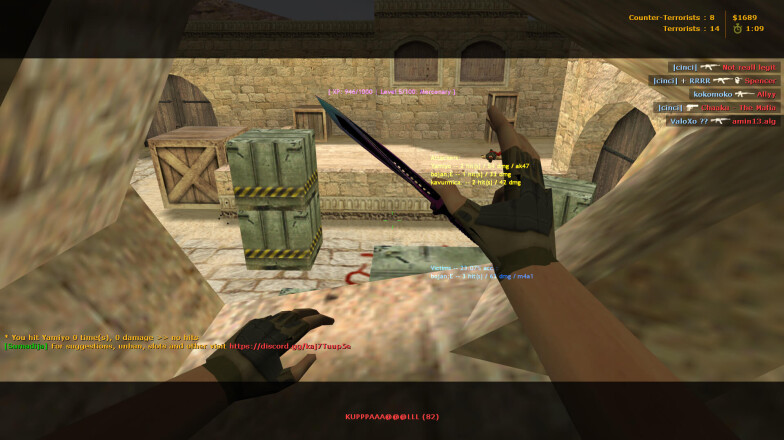 One of the best knives in CS 1.6
