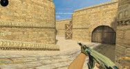 Map will dust2 and play on it