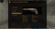 Buying a gun in the game