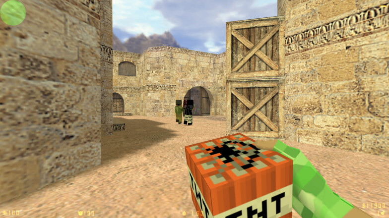Minecraft grenade models