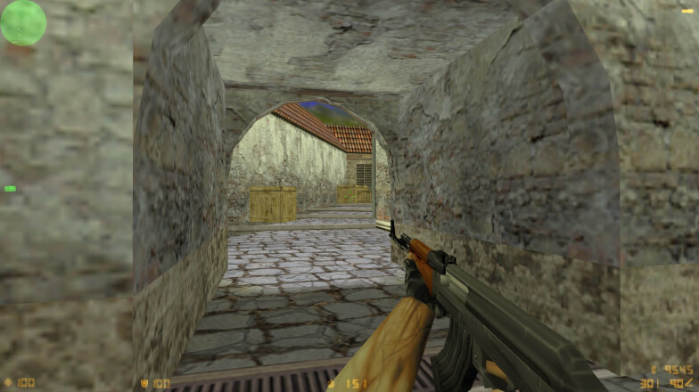 AK47 in Counter-Strike 1.0
