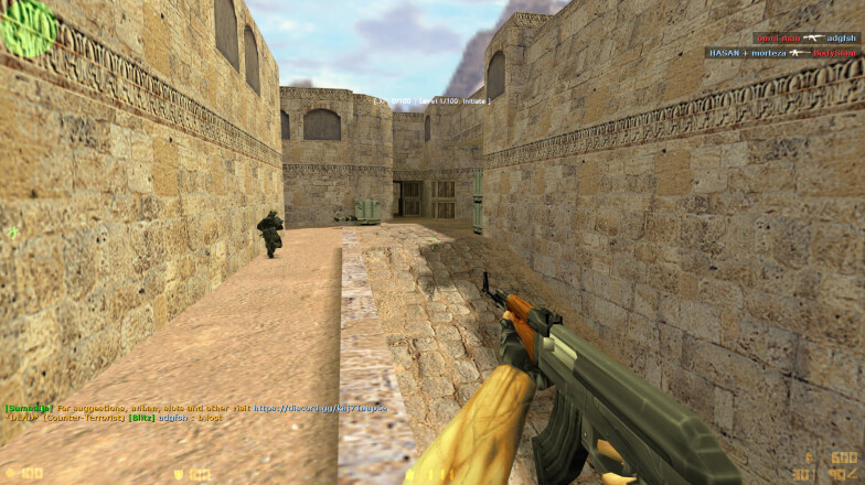 de_dust and ak47
