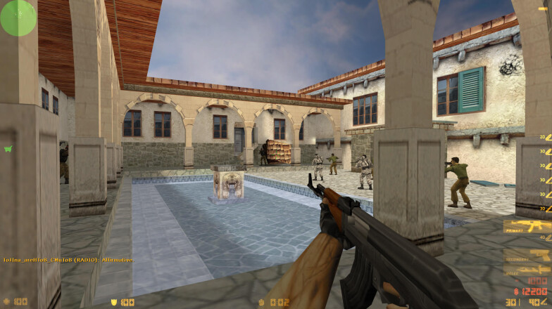 AK47 in CS 1.1