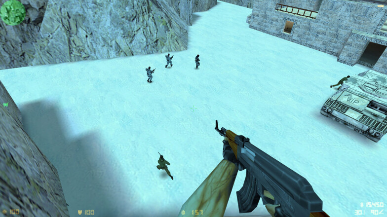 One of the first maps in the game