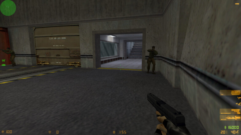 Starting the game in Counter Strike 1.4
