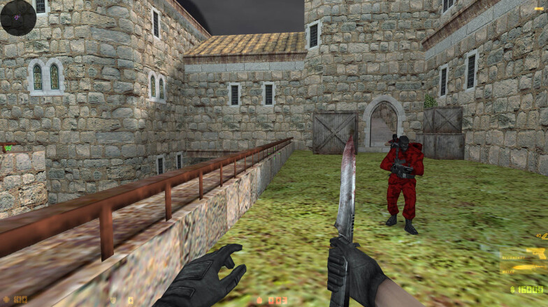 One of the maps with a view of the player T models