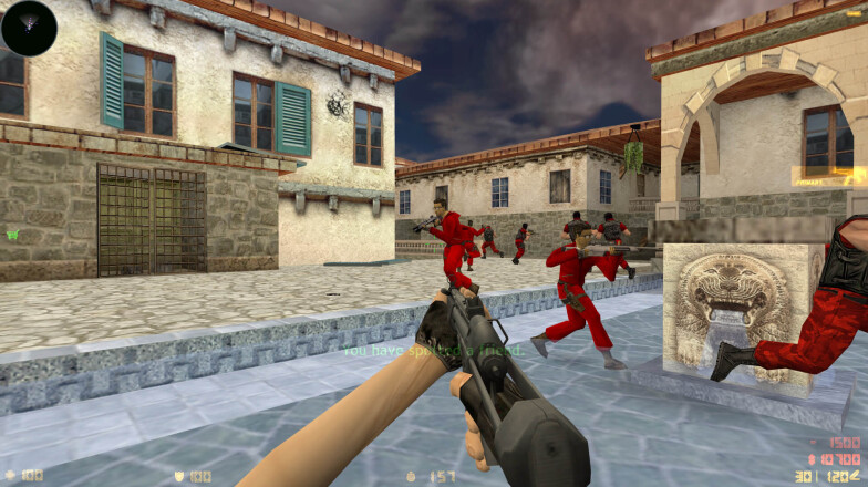 Team T and new weapon in game