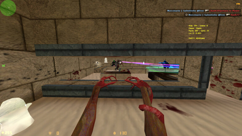Zombies are attacking, players are getting ready