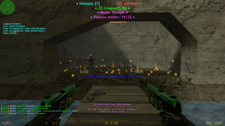 Unique server mod in counter strike