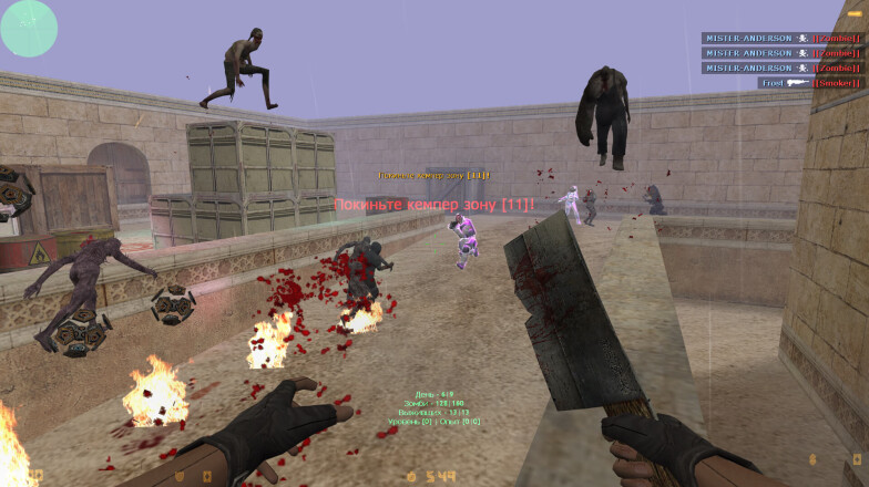 Zombie mod in server search