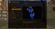 Team pick with blue model selection