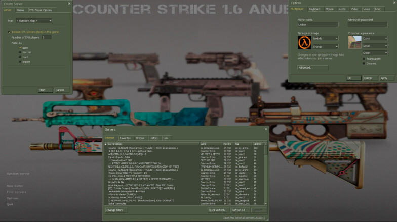 Style in Counter Strike 1.6