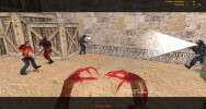 Zombie mod in CS 1.6 Army Guns