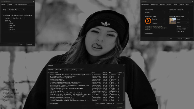 Black styles windows CS 1.6