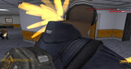 Battle scene in the game