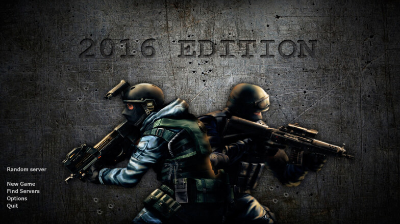 Counter Strike 1.6 2016 main page