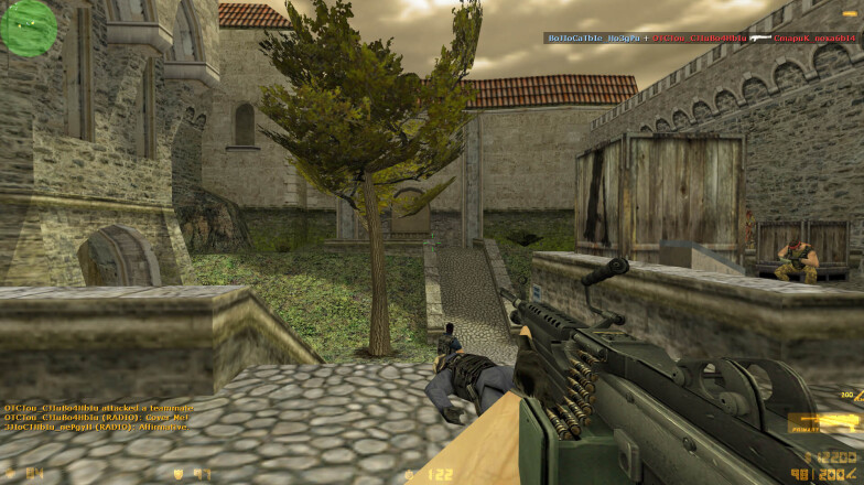 Team play in Counter Strike 1.6