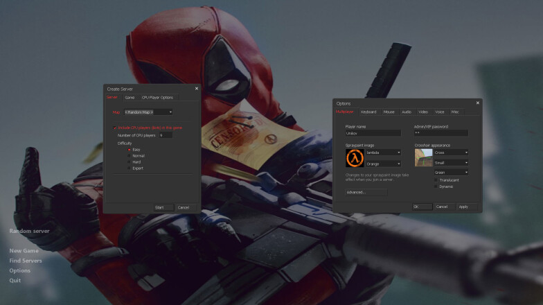 Counter Strike 1.6 Deadpool Preferences
