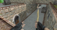 Gold knife