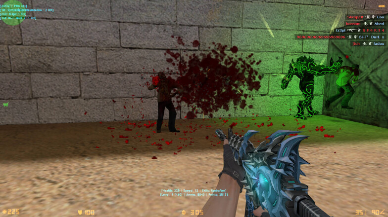 Zombie Infestation Scene