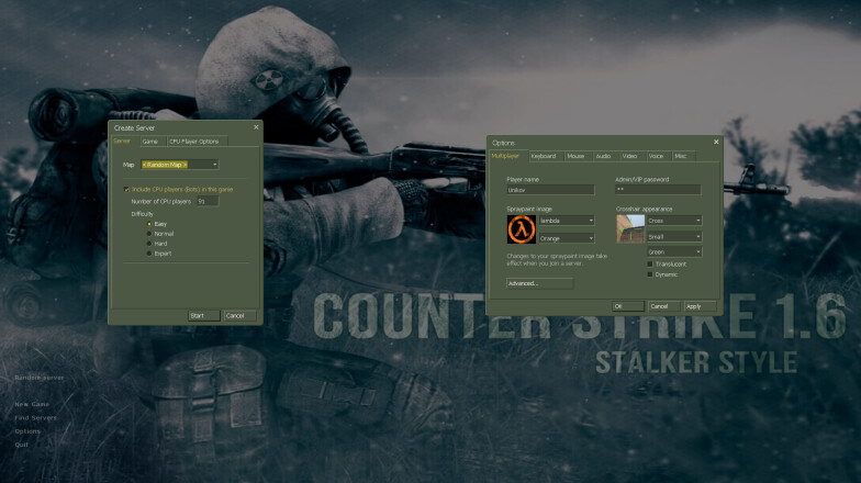 Counter-Strike STALKER Setup