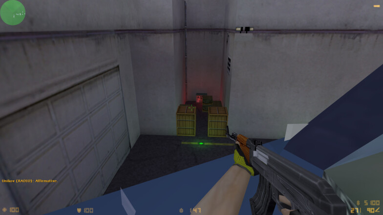AK-47 play in the server