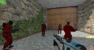 Team T in red skins