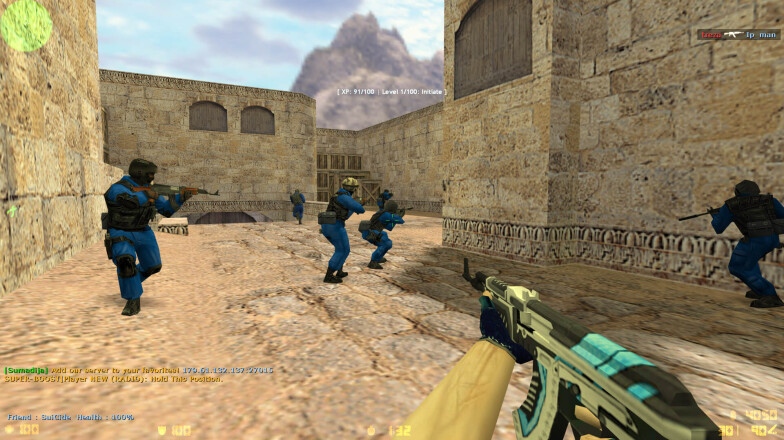 AK-47 in CS 1.6 Checker