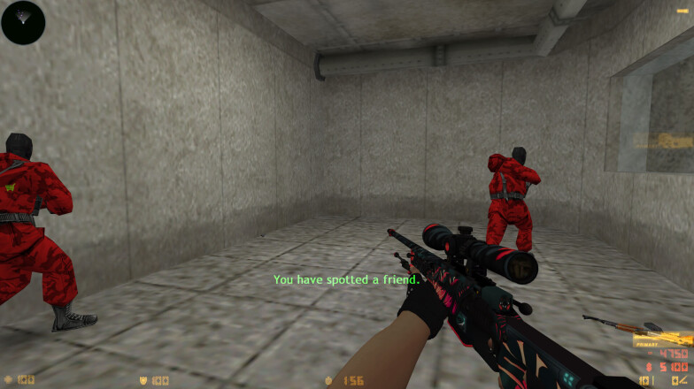 Red skin and AWP
