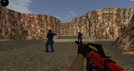 Blue skin and M4A1