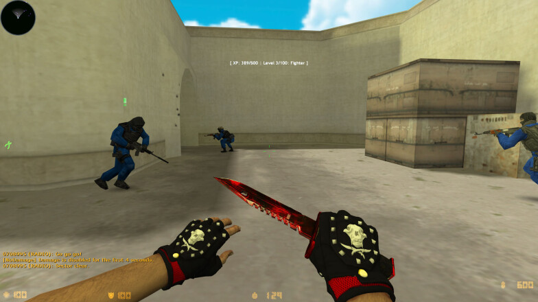 Knife in game