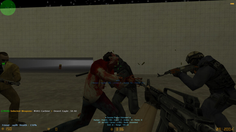 gameplay on the server